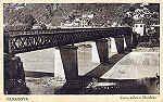 SN - PENACOVA. Ponte sobre o Mondego - Edi��o Pens�o Avenida- SD - Circulado em 1950 - Dim. 14x9 cm - Col. A. Monge da Silva