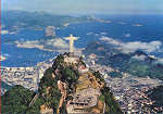 N� 07 - Vista do Corcovado 2 - 15,0x10,5 cm - Editora Gr�fica Franco Brasileira, Rio -  Col. A. Monge da Silva (1970)