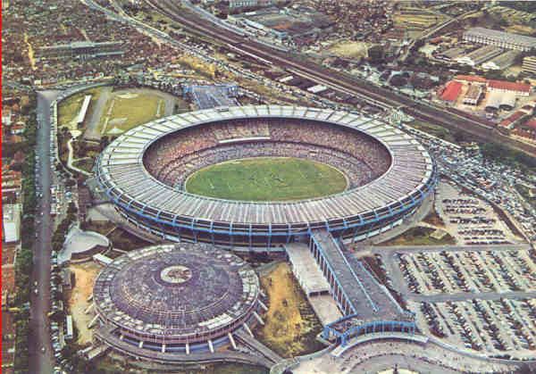 N� 93 - Maracan�, o maior est�dio do Mundo - 15x10,5 cm - Editora Gr�fica Franco Brasileira, Rio -  Col. A. Monge da Silva (1970)