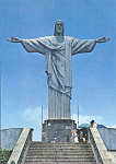N� 96 - Corcovado, Cristo Redentor - 15,0x10,5 cm - Editora Gr�fica Franco Brasileira, Rio -  Col. A. Monge da Silva (1970)
