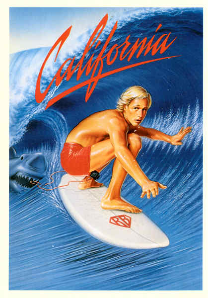 N� PC021 - Calif�rnia - Editor Paper Moon Graphics, Los Angeles - Dim. 15,2x10,8 cm - Col. Am�lcar Monge da Silva (1982)