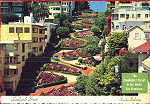 N� 10C-SF-32A - San Francisco - Lombard Street (3) - Editor Smith Novelty Co, San Francisco - Circulado em 1979 - Dim. 14,7x10,2 cm - Col. Am�lcar Monge da Silva