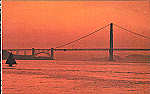 N� 5P301626 - San Francisco - Golden Gate Bridge (6) - Editor Smith Novelty Co, San Francisco - Dim. 14x9 cm - Col. Am�lcar Monge da Silva (- Adquirido em 1979)