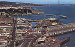 N� C16609 - San Francisco - Fisherman's Wharf (2) - Editor E.F.Clemente, San Francisco - Circulado em 1979 - Dim. 14x8,9 cm - Col. Am�lcar Monge da Silva (Adquirido em 1979)