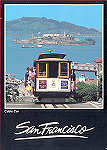 N� J6999 - San Francisco - Cable Car (4) - Editor Smith Novelty Co, San Francisco - Dim. 14x9 cm - Col. Am�lcar Monge da Silva (- Adquirido em 1979)