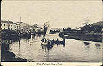 SN - SILVES. Caes e Ponte - Edi��o Lopes & Irm�o, Silves - SD - Dim.13,9x9 cm - Circulado em 1912 - Col. A. Monge da Silva