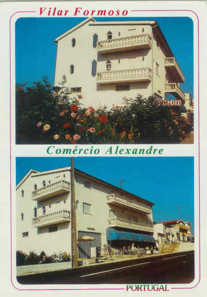 N� 10.096 - Vilar Formoso. Com�rcio Alexandre - Ed. �ncora - SD - Dim. 10,5x15,1 cm - Col. M. Soares Lopes