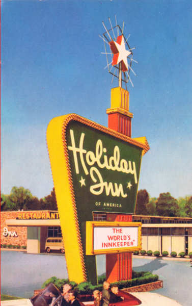 SN - Holiday Inn - Editor Holiday Inn - Circulado em  1971 - Dim. 13,8x8,8 cm - Col. Am�lcar Monge da Silva