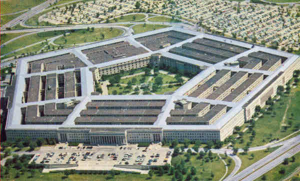 SN - The Pentagon - Edi��o an�nima - Dim. 14x8,9 cm - Col. Am�lcar Monge da Silva (c. 1970)