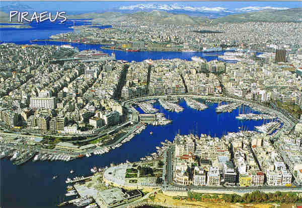 N.� 979 - GR�CIA  PIREU - Ed. HAITALIS, 13, ASTROUS STR.,13121 ATENAS, TEL.:210 5766883 - SD - Dim. 16,1x11 cm - Col. F�tima B�ia (2007)