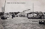 N� 16 - Aveiro - Ria e Ponte da Dobadoura - Editores Moreira Torres, Aveiro - Dim. 136x89 mm - Col. A. Monge da Silva (cerca de1910)