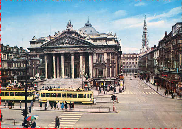 Serie 922-20 - A Bolsa - Edi��o Kruger - Dim. 14,5x10,1 cm - Col. A. Monge da Silva (c. 1967)