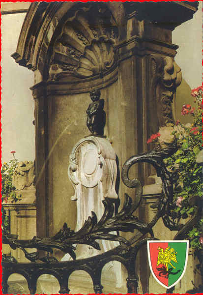 Serie 922-76 - Manneken Pis 2 - Edi��o Kruger - Dim. 14,5x10,1 cm - Col. A. Monge da Silva (c. 1967)