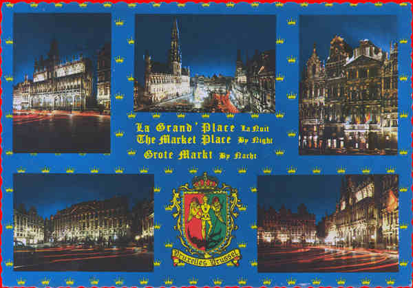 N� 79 - Vistas v�rias � noite - Edi��o JC - Dim. 14,8x10,3 cm - Col. A. Monge da Silva (c. 1968)