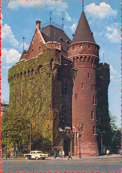 N� 141 b - Porta de Hal 2 - Edi��o JC - Dim. 14,8x10,5 cm - Col. A. Monge da Silva (c. 1968)