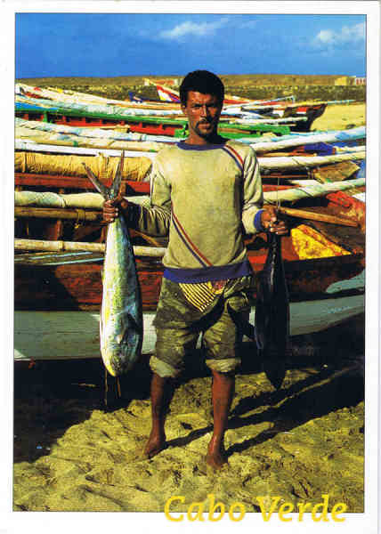 N.� 28 - Imagens de Cabo Verde - Ed.  SODADE * Berlin - St� Maria * sodade@t-online.de Foto: Marit Roloff Atanazio - SD - Dim. 11,4x16,2 cm - Col. Manuel B�ia (2011)