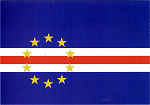 N.� 81 - Bandeira da Rep�blica de Cabo Verde Capital: Praia; 4.033 Km2; 437.000 habitantes; linguagem: portugu�s - Ed. SODADE * Berlin - St� Maria * sodade@t-online.de - SD - Dim. 16,1x10,3 cm - Col. Manuel B�ia (2011)