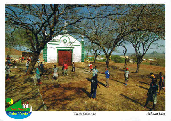 Ref� Ach - Lem - 01p Ach. L�m/Santa Catarina Capela - Santa Ana - Ed. Informa��o Tur�stica - Lucete Fortes - Mindelo - Cabo Verde - tel +238 2324267 www.bela-vista.net Foto: Dr. Pitt Reitmaier - SD - Dim. 14,8x10,5 cm - Col. Manuel B�ia (2011)