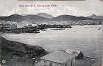 N� 4640 - Vista Geral de S. Vicente - Editor Alterocca, Terni, Italia - Dim. 140x90 mm - Carimbo Postal 30SET1908 - Col. A. Monge da Silva