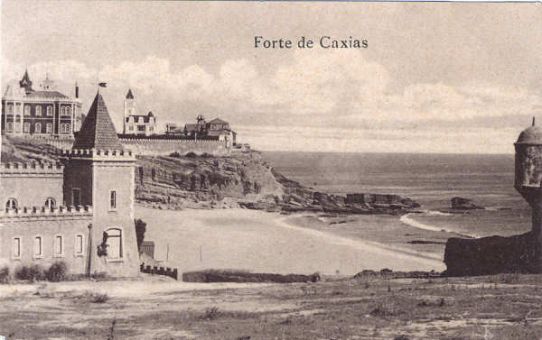 S/N - Forte de Caxias - Edi��o da sec��o de Postais dos Grandes Armaz�ns do Chiado - Dim. 139x87 mm. - Col. A. Monge da Silva (cerca de 1905)