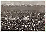 N� 237 - Turim, Panorama com os Alpes - Editor �Fotocelere di A. Campassi�, Turim - Dim. 15,1x10,7 cm - Col. Am�lcar Monge da Silva (1938)
