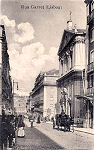 S/N - Rua Garrett - Dim. 139x87 mm - Edi��o da Sec��o de Postais dos Grande Armaz�ns do Chiado, Lisboa - Col. A. Monge da Silva (cerca de 1910)