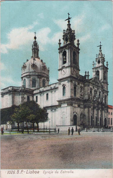 N� 1026 - Egreja da Estrella - Edi��o B.P. - Dim. 138x88 mm - Col. A. Monge da Silva (cerca de 1905)