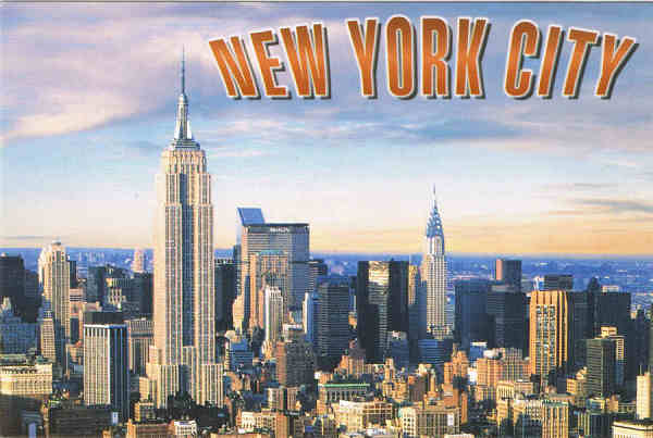 N� 5861 - Empire State Building and Midtown Manhattan Skyline - Ed. CITY MERCHANDISE INC. 228 40TH STREET, BROOKLYN, NY 11232 TEL. 718-832-2931 FAX 718-832-2939 www.citymerchandise.com Printed in China - SD - Dim. 15x10 cm - Col. F�tima Manuela B�ia (2011)