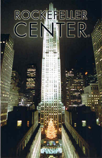 SN - NEW YORK City - Rockefeller Center - Ed. TM & Top of the Rock 2007 - Dim. 10,8x15,3 cm - Col. F�tima Manuela B�ia (2011)