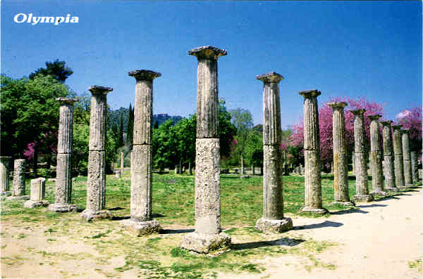 N.� 72 - OL�MPIA - A Palestra (sec. III a. C.) - Ed. OLYMPIC PUBLICATIONS - SKOUFA 56 - ATHENS 106 72 - TEL: 010 3615682 - SD - Dim. 15x10 cm - Col. F�tima B�ia (2007)