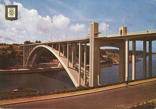 N� 15 - PORTO. Ponte da Arr�bida - Ed. LIFER, Porto - SD - Dim. 104x148 mm - Col. Gra�a Maia
