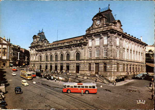 N� F-3913 - PORTO. Esta��o de S. Bento - Ed. Iberix, Lisboa - SD - Dim. 148x104 mm - Col. Gra�a Maia