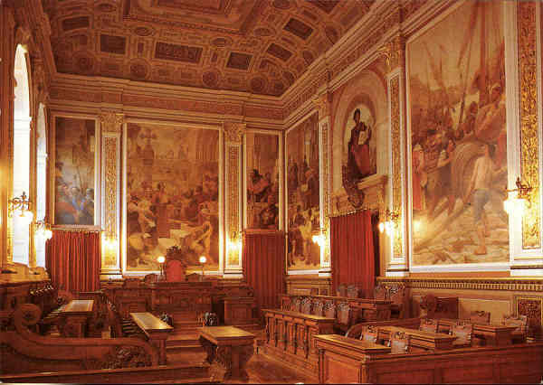 SN - Pal�cio da Associa��o Comercial do Porto. Tribunal do Com�rcio - Ed. da Associa��o Comercial do Porto - SD - Dim. 104x149 mm - Col. Gra�a Maia