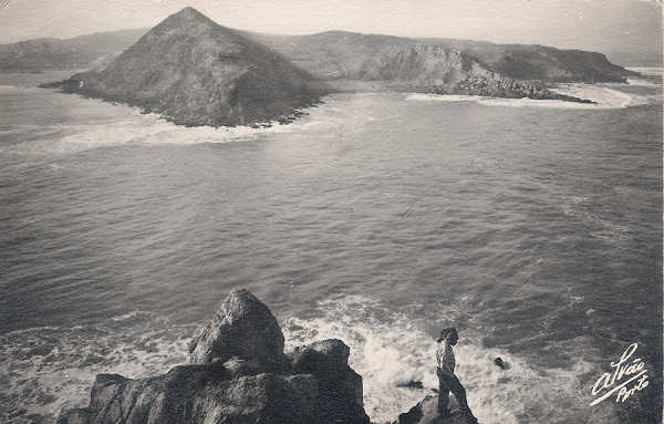 N� 3 - Portugal - S Martinho do Porto - Editor Jos� Tavares Adam - Clich� Alv�o (1935) - Dim 9x14 cm - Col. Miguel Chaby