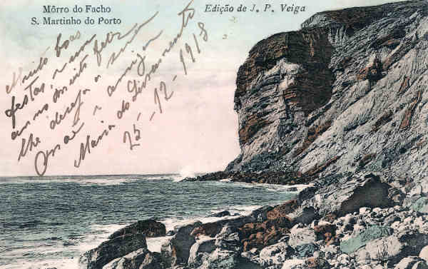 SN - Portugal. S Martinho Porto. M�rro do Facho - Editor J.P.Veiga - Dim 9x14 cm - Col. Miguel Chaby