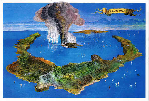 N.� 6202 - SANTORINI - MICHALIS TOUBIS S.A. Editions, Nisiza Karela, 194 00 Koropi, P.O.Box 209, Tel.: 210 6645548, Fax: 210 6646856 www.toubis.gr - SD - Dim. 15,9x10,9 cm - Col. F�tima B�ia (2007)