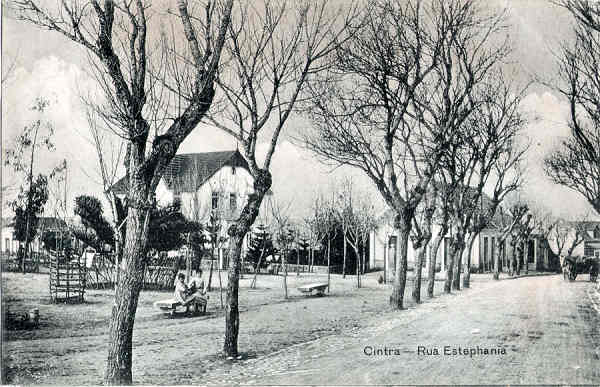 S/N - Rua Estephania - Edi��o Rocha, Lisboa - Dim. 140x90 mm - Col. A. Monge da Silva (anterior a 1910)