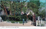 SN - Entrada do Palacio da Pena (1) - Edi��o da Tabacaria Ingleza - Dim. 140x90 mm - Carimbo Postal 08OUT1912 - Col. A. Monge da Silva (anterior a 1910)