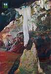 N� 15 - Aracena, Gruta das Maravilhas, Estalactite e estalagmite - Editor Fisa,Barcelona - 14,9x10,4 cm - Col. Monge da Silva (Adquirido em 1992)