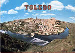 N� 1292 - Toledo, Vista General (1) - Ediciones J�lio de la Cruz, Toledo - Dim. 150x105 mm  - Col. A. Monge da Silva (c. 1985)
