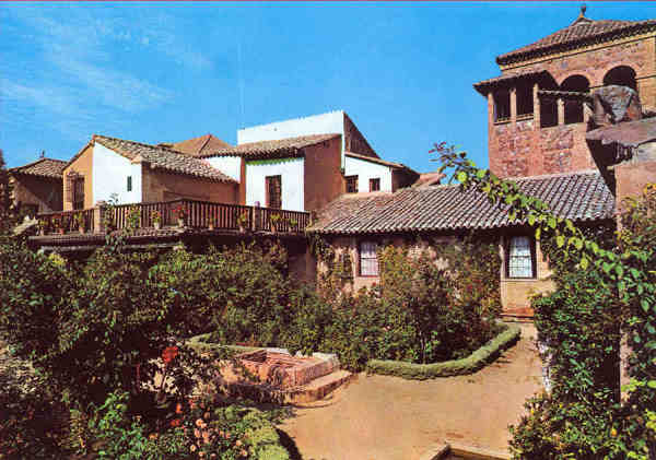 N� 1302 - Toledo, Casa del Greco, Jardin - Ediciones J�lio de la Cruz, Toledo - Dim. 150x105 mm  - Col. A. Monge da Silva (c. 1985)