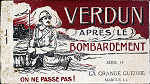 N� 800 - La Grande Guerre - Verdun apr�s le bombardement, carnet de 20 postales - S�rie 19, Marque LL � Edition � Lev, Fils & Cie �, Paris - Dim. 140x87 mm - Col. A. Monge da Silva.