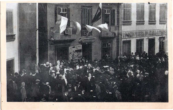 SN - Livraria d'O Telegrapho - Edi��o da Livraria d' O Telegrapho, Horta - Dim. 141x90 mm - Col. A. Monge da Silva (c. 1910)