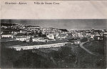 SN - Villa de Santa Cruz - Editor Papelaria Louren�o, Angra do Heroismo - Dim. 140x89 mm - Col. A. Monge da Silva (c. 1910)