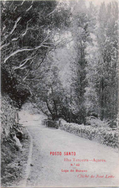 N� 42 - Posto Santo - Edi��o da Loja do Buraco, clich� de Jos� Leite - Dim. 138x88 mm - Col. A. Monge da Silva (anterior a 1910)