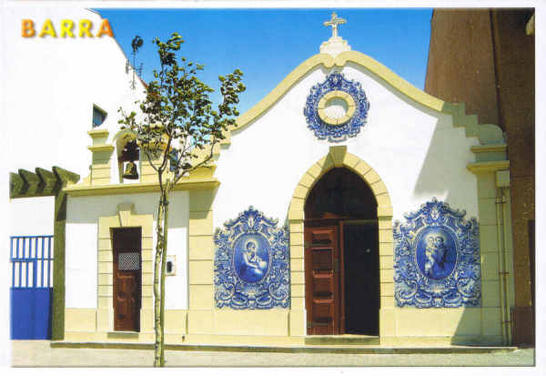 SN - BARRA - Capela de S. Jo�o. Aveiro. Costa de Prata. Portugal - Ed. Grafipost - Editores e Artes Gr�ficas, Lda  - Tel. 214342080 Filial - Loul� � Tel. 289413843 - SD - Dim. 15x10,2 cm - Col. Manuel B�ia (2013)