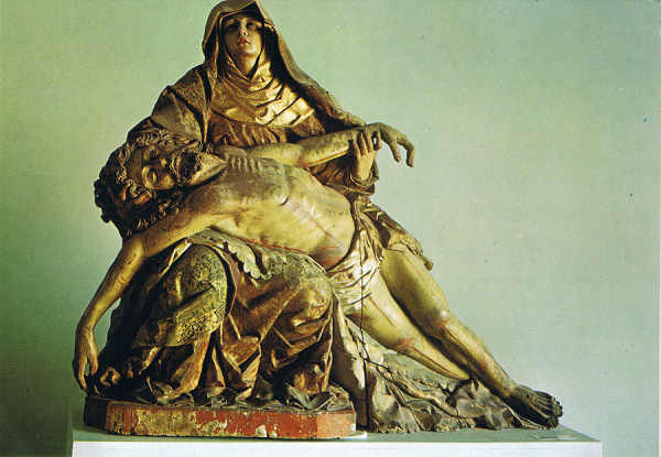 N� 7 - COIMBRA (Portugal) - Piet�. Fr. Cipriano da Cruz. Madeira. S�c. XVII - Ed. do Museu Nacional de Machado de Castro Fotografia de LIFER - Porto Ediciones FISA - Palaudarias, 26 - Barcelona - Printed in Spain - SD - Dim. 15x10,4 cm - Col. F�tima B�ia(d�cada de 1990).