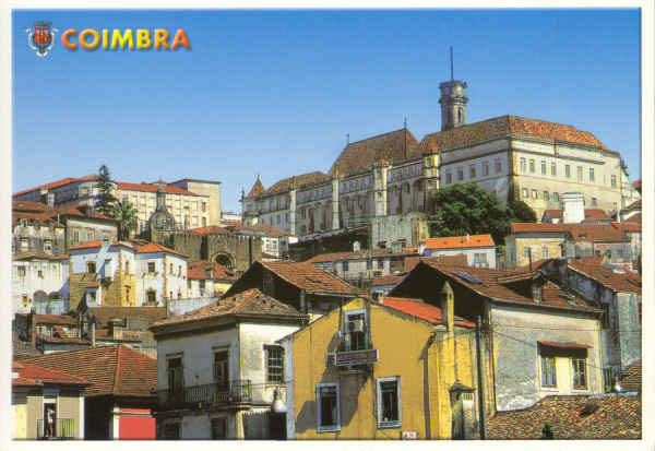 CMB-0020 - COIMBRA. Vista parcial. Beira Litoral. Portugal - Ed. Grafipost, Editores e Artes Gr�ficas Lda, Tel. 214342080 - SD - Dim. 150x104 mm - Col. �nio Semedo