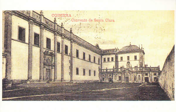 N.� 25 - Convento de Santa Clara - COIMBRA - Ed. An�nima (cerca de 2012) - Dim. 140x90 mm - Col. �nio Semedo