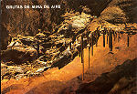 A16 - Grutas de Mira de Aire (Moinhos Velhos), Tecto da Galeria do Grande Lago - Ed. Grutas de Mira de Aire - SD - Dim. 150x105 mm - Col. Gra�a Maia